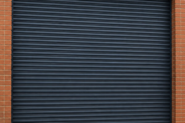 Refreshed roller shutter door after repainting in Daventry