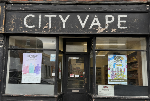 Retail frontage before its exterior refresh in Sandy
