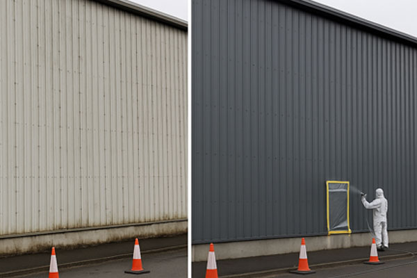 On-site paint sprayers working in Bedfordshire
