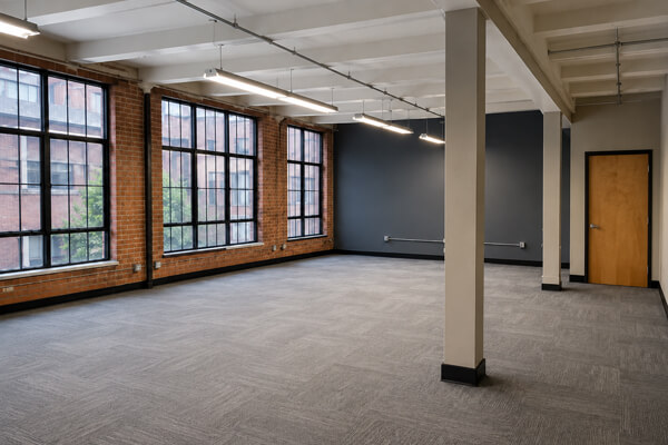 Office after professional repainting in Daventry