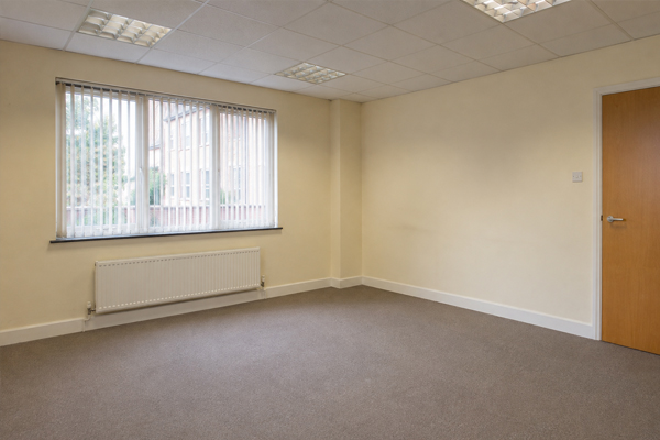 Office before refurbishment painting in Daventry