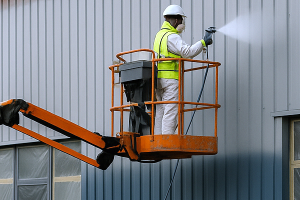 Cladding Painting in Shepherd's Bush