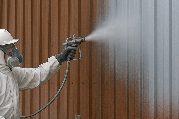On-site spray painting services Wigston