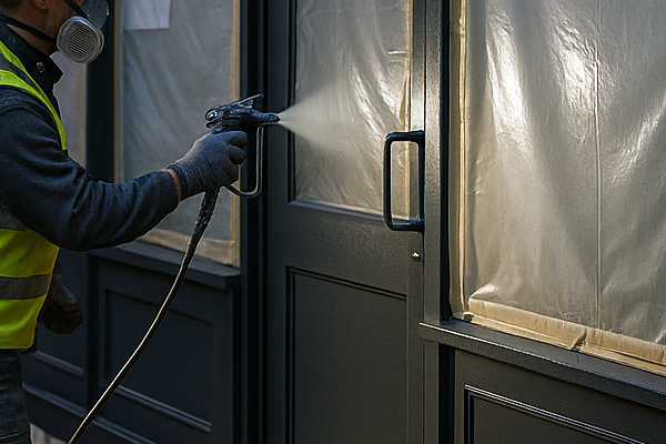 Shop Front Spraying Wigston