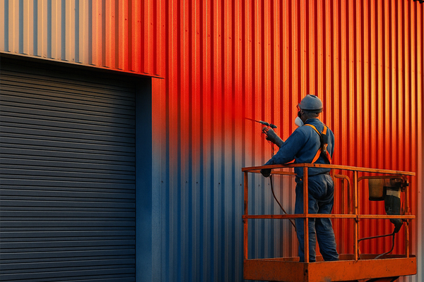On-site spray painting contractors working in Oundle