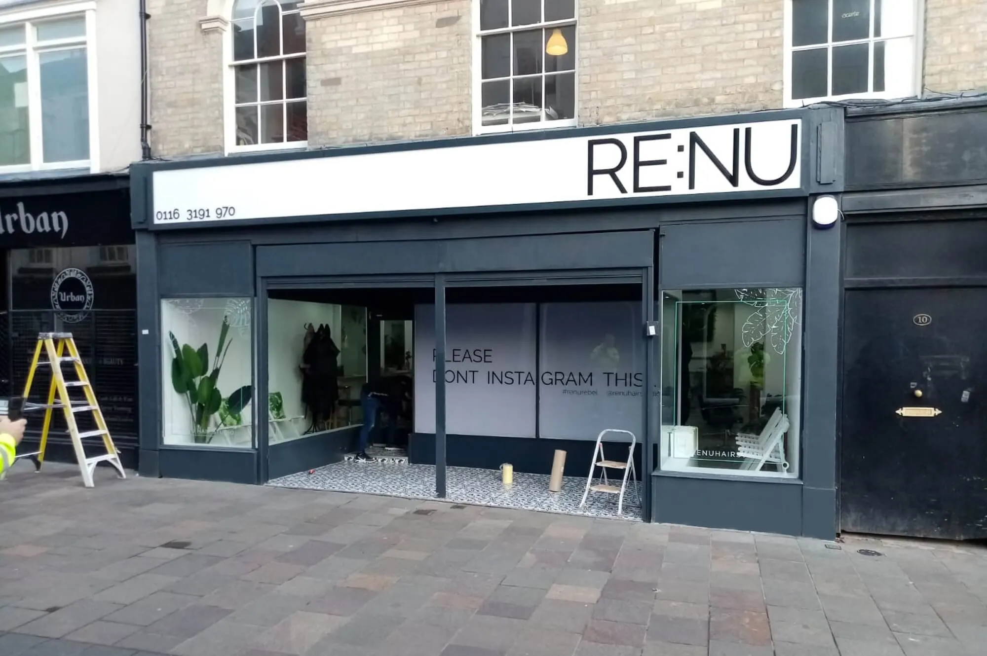 After Shop Front Spraying Islington